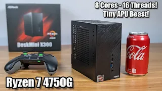 Ryzen 4750G ASRock Desk Mini Build - A Tiny APU Beast!