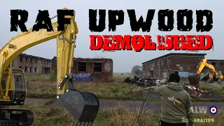Destroying a Whole RAF Base. Demolishing RAF Upwood