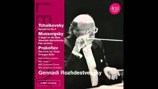 Gennadi Rozhdestvensky - Tchaikovsky- Symphony No.4 4th Mov