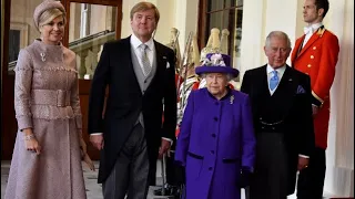 The Queen & British Royals Welcome King & Queen Of Netherlands To U.K 2018