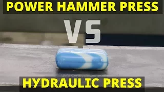 Power Hammer Pres and Hydraulic Press vs Soap