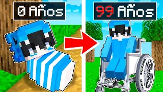 Sobreviviendo 100 AÑOS en MINECRAFT!