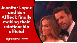 WATCH: Jennifer Lopez, Ben Affleck's PDA-filled red carpet appearance goes viral | ETV Bharat Virals