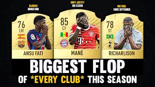 Biggest FLOP of Every CLUB This Season! 🥶😱 | FT. Mané, Richarlison, Ansu Fati...