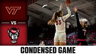 Virginia Tech vs. NC State Condensed Game |2022-23 ACC Women’s Basketball