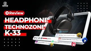 Techno Zone K-33 Gaming Headset Full Review