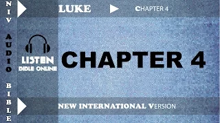 Holy Bible Audio NIV : LUKE Chapter 4 With English Subtitle  (New International Version )