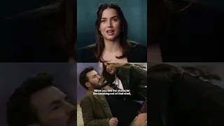 Ana talking to sadie.🥰❤#ghosted #anadearmas #chrisevans #trending#cute #shortsvideo#shorts#lovestory