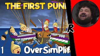 The First Punic War - @OverSimplified (Part 1) - RENEGADES REACT