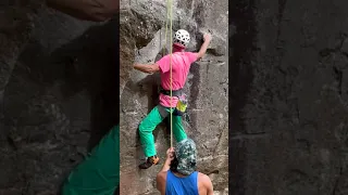 "Non Toxic" (First Ascent) Traditional Rock Climb