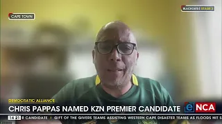Chris Pappas named DA's premier candidate for KZN