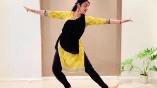 Bharatanatyam - Lesson 2 - Learn adavus or steps - Nattu Adavu 1 to 8