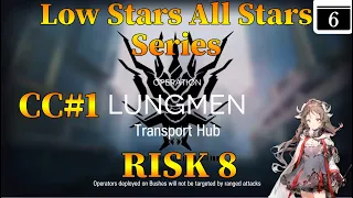 Arknights CC#1 Transport Hub Day 6 Risk 8 Guide Low Stars All Stars