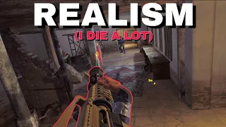 Crossfire realism mode on PSVR2 is TERRIFYING...