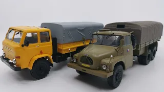 Kultovní náklaďáky minulé éry č. 15 - Tatra 138 VN a č. 24 - Star 266 v měřítku 1:43 od DeAgostini