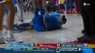 😲 INTENTIONAL Foul After Betts ELBOWED In The FACE During #2 UCLA Bruins vs #9 USC Trojans