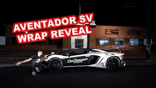 Lamborghini WRAP REVEAL *Aventador SV H2Oi 2019 Prep*