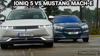 2021 HYUNDAI IONIQ 5 VS FORD MUSTANG MACH-E COMPARISON - KOREAN TECH OR AMERICAN PERFORMANCE ???