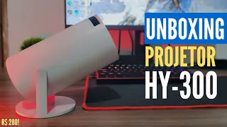 UNBOXING e Primeiras Impressões: Projetor HY300 Magcubic - vale a pena?