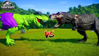 Super Sand Trex Dinosaur vs Crazy Dinos | Funny Dinosaurs Fights Comedy | Jurassic Park Adventures