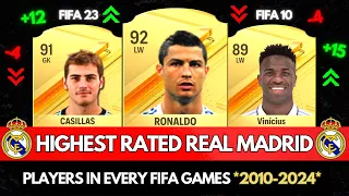 TOP 3 REAL MADRID PLAYERS IN EVERY FIFA GAMES! 🤯🔥 | FIFA 10 - EA FC 24