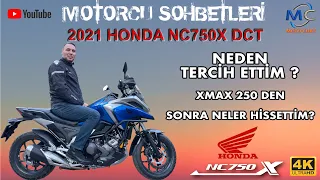 Motorcu Sohbetleri - 2021 HONDA NC750X DCT - Moto Chat - 4K