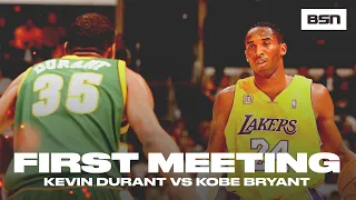 Kobe Bryant vs Kevin Durant || The First Meeting