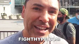 OSCAR DE LA HOYA REACTS TO PACQUIAO LOSS TO UGAS; SENDS HIM "GREATEST FIGHTER EVER" MESSAGE