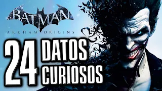 24 CURIOSIDADES de BATMAN ARKHAM ORIGINS | Easter Eggs y Secretos que NO SABÍAS