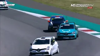 Renault Clio Cup Italia 2020. Race 2 Mugello Circuit. Full Race