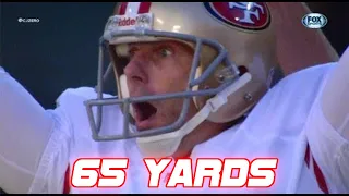 Longest Field Goals in NFL History (60+ yards) | 2018 Edition