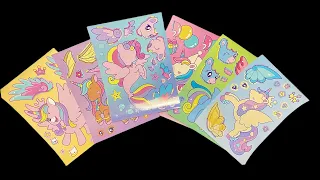 [ToyASMR] Decorating Sticker Book With Zootopia - Satisfying Paper ASMR Video