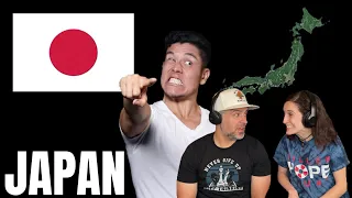 Geography Now! Japan REACTION