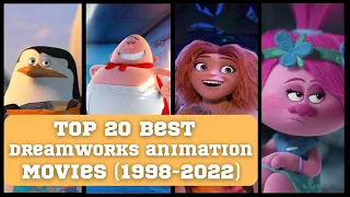 Top 20 Best DreamWorks animation movies (1998-2022) 😱😱