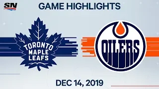 NHL Highlights | Maple Leafs vs Oilers – Dec. 14, 2019