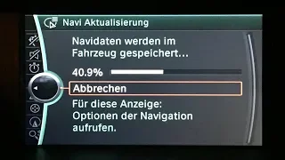 BMW iDrive maps update