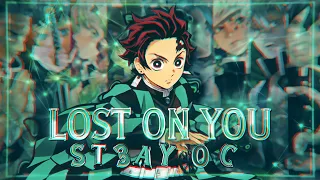 Lost On You - Demon Slayer / [Edit/AMV] 4K |@St3ay.Vfx- Open Collab