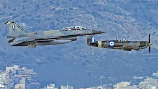 Parade rehearsal flights over Athens, Greece 15/3/2024 | Multi Cam/4K