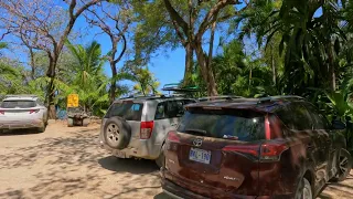 A Drive along the roads of Nosara Costa Rica on the way to Playa Pelada in late March, 2023!