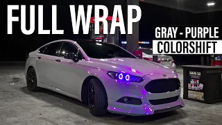 WRAPPING MY FUSION IN THE COOLEST CANDY COLORSHIFT FILM!
