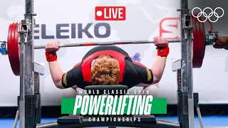 🔴 LIVE Powerlifting World Classic Open Championships | Women's 63kg Group B