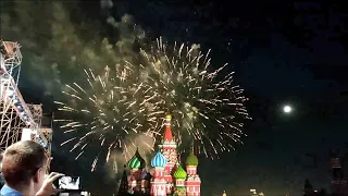 СПАССКАЯ БАШНЯ 2018. ФИНАЛЬНЫЙ САЛЮТ. SPASSKAYA TOWER 2018. FINAL SALUTE.