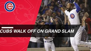 Heyward belts a walk-off grand slam to complete 9th-inning comeback