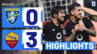 FROSINONE-ROMA 0-3 | HIGHLIGHTS | Azmun and Paredes Score in Roma Win | Serie A 2023/24