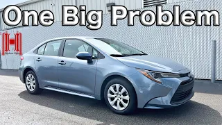 2024 Toyota Corolla le has One BIG Problem :All Specs & Test Drive