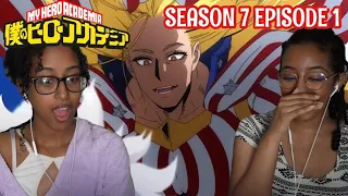 'MURICA 🦅🇺🇸❤️🤍💙 | My Hero Academia Season 7 Episode 1 | Reaction