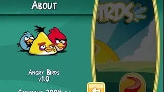 Angry birds version 1.0 full playthrough