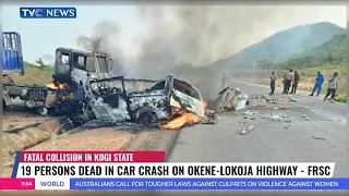 19 Persons Dead In Car Crash On Okene-Lokoja Highway - FRSC