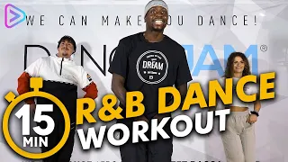 15 MIN RNB DANCE WORKOUT No Equipment - Follow Along I DANCEJAM ®