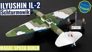 The Flying Tank "Shturmovik" - Ilyushin IL-2 Ground-Attack Aircraft - COBI 5745 (Speed Build Review)